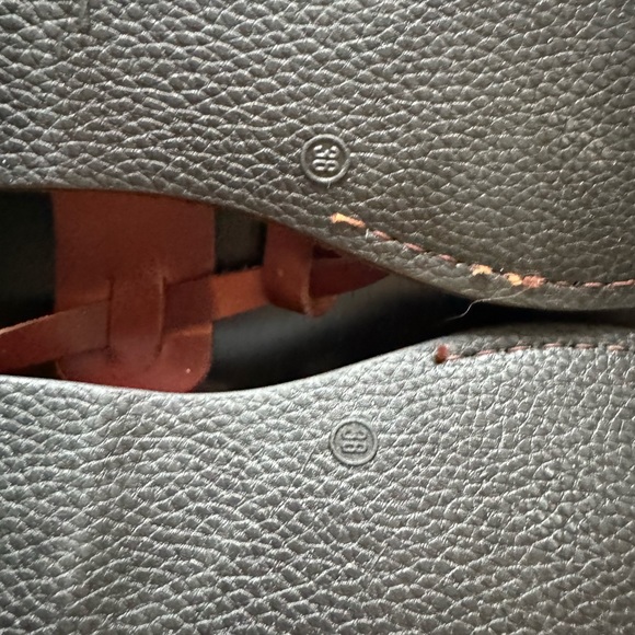 Camel handmade leather sandals size 38 never worn - Picture 5 of 5